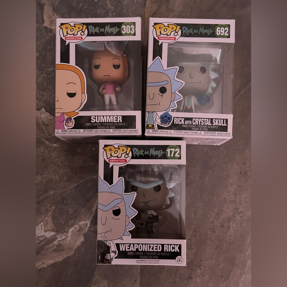 Funko Pop Rick and Morty Tv Show